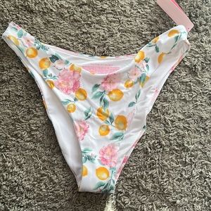 VS floral & lemon bikini bottom